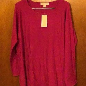 Fuchsia Micheal Kors sweater